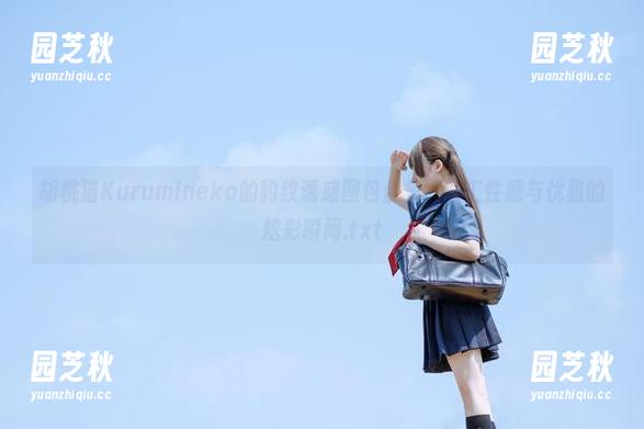 胡桃猫Kurumineko的豹纹诱惑图包合集，融汇性感与优雅的炫彩瞬间.txt